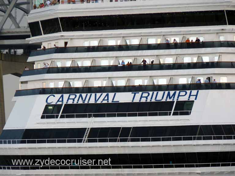 010: Carnival Triumph, New Orleans Sail Away, September 11, 2010