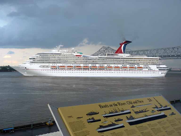 033: Carnival Triumph, New Orleans Sail Away, September 11, 2010