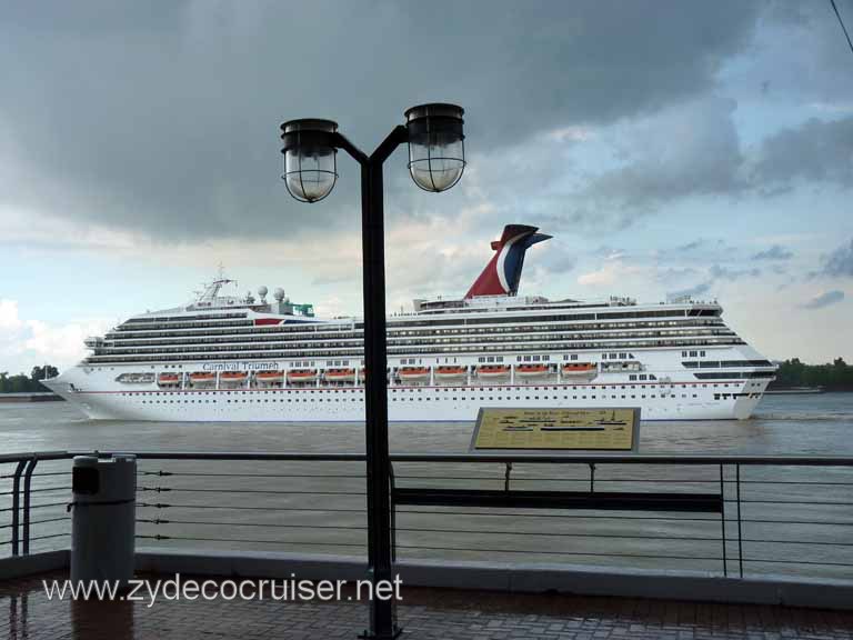 040: Carnival Triumph, New Orleans Sail Away, September 11, 2010