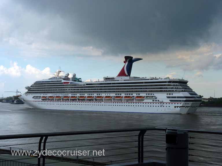 042: Carnival Triumph, New Orleans Sail Away, September 11, 2010