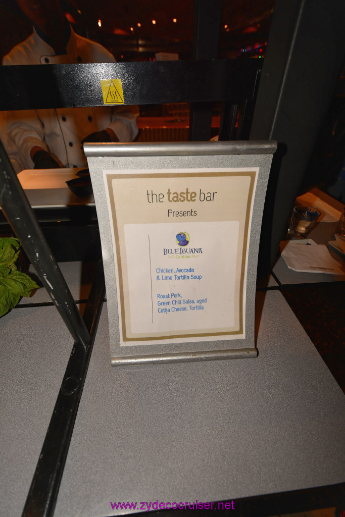 133: Carnival Triumph Journeys Cruise, Embarkation, Taste Bar