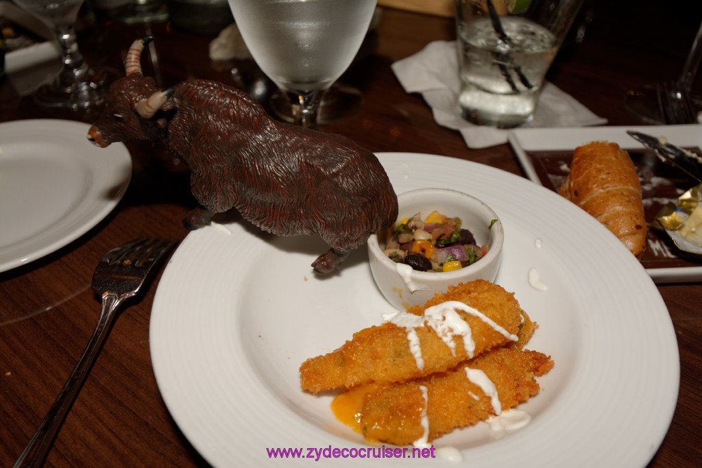 141: Carnival Triumph Journeys Cruise, Embarkation, MDR Dinner, Jalapeno Poppers, Yak Yak Yak,