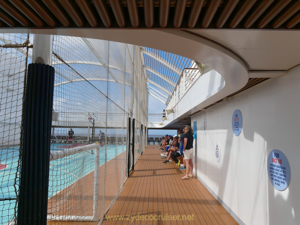 048: Carnival Venezia Transatlantic Cruise, Sea Day 3, Pickleball