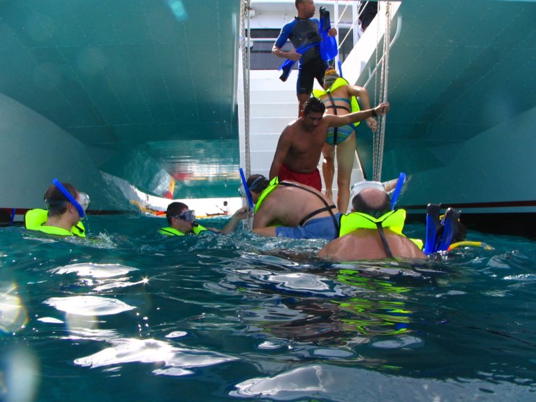 046: NCL Sun, Belize, Reef Snorkel and Banister Island, 