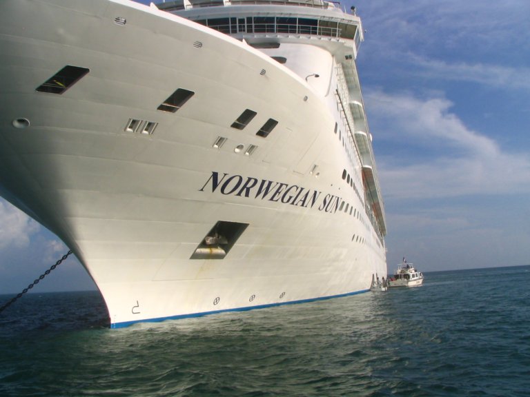 119: NCL Sun, Belize, Reef Snorkel and Banister Island, 