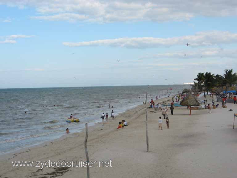 134: Carnival Fantasy, Progreso, MX, beach