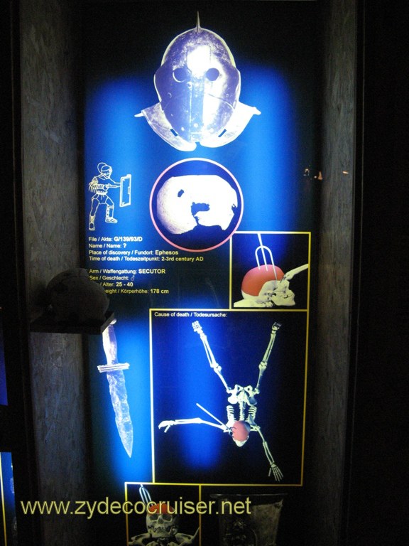 174: Carnival Freedom, Izmir, Ephesus Museum, Gladiators