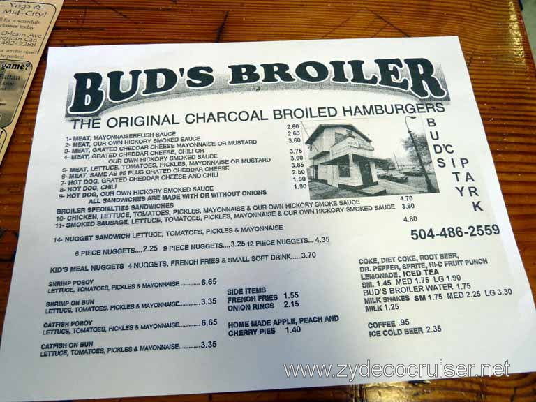 094: Christmas, 2009, New Orleans, Bud's Broiler, City Park Location, 