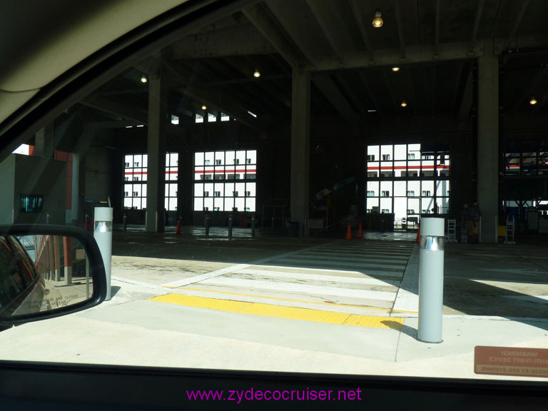 051: Erato Street Cruise Terminal, New Orleans, LA - Peek A Boo, Carnival Fantasy