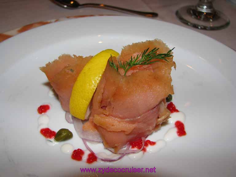 Carnival Cruise Hickory Smoked Alaskan Salmon - Zydecocruiser