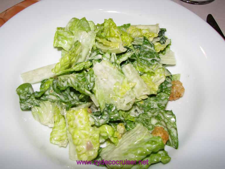 Carnival Cruise Caesar Salad - Zydecocruiser