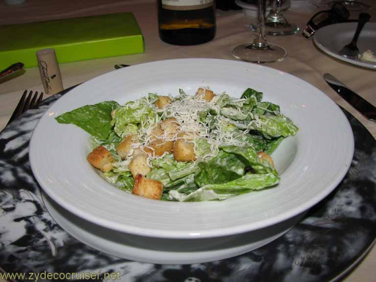 Caesar Salad, Carnival Splendor