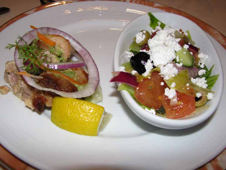 Greek Farmer Salad, Carnival Splendor