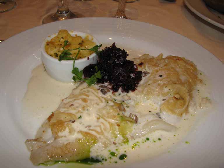 Whole Dover Sole Meuniere, Carnival Splendor