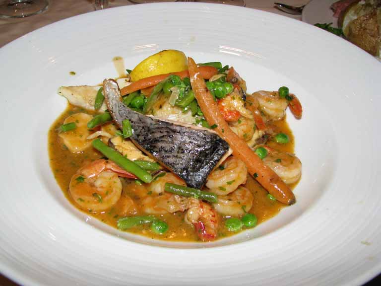 Seafood Fricassee, Carnival Splendor