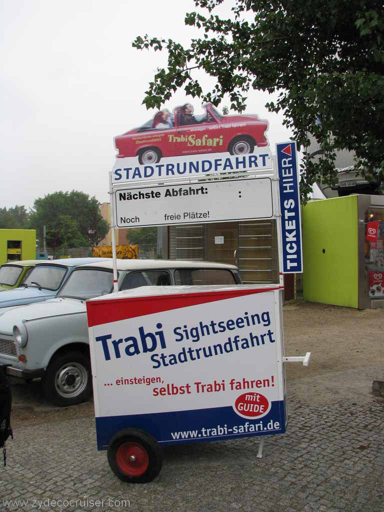 176: Carnival Splendor, Baltic Cruise, Berlin, Trabi Sightseeing