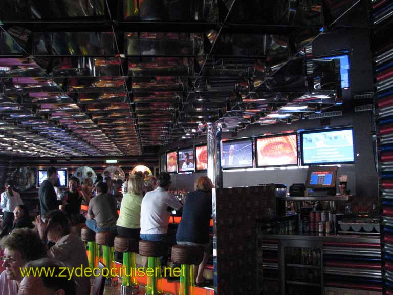 003: Carnival Splendor, 3 Day, Sea Day, Our House Sports Bar