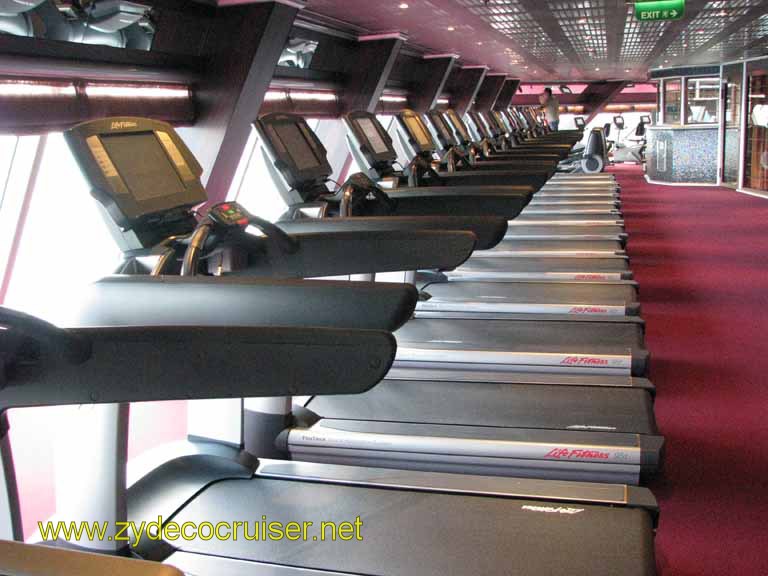 026: Carnival Splendor, 3 Day, Sea Day, Cloud 9 Spa, Fitness Center, 