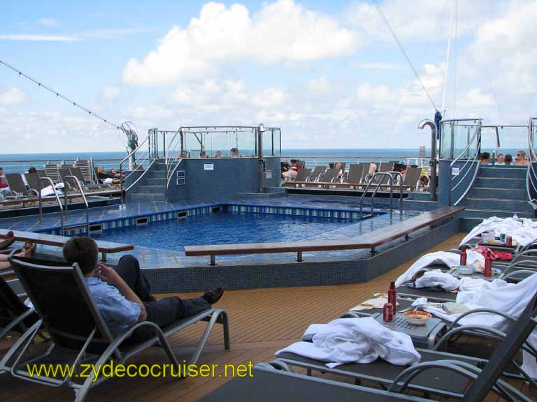 054: Carnival Splendor, 3 Day, Sea Day, Linear Lido Pool