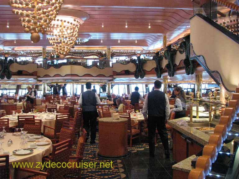 057: Carnival Splendor, 3 Day, Sea Day, Gold Pearl Dining Room