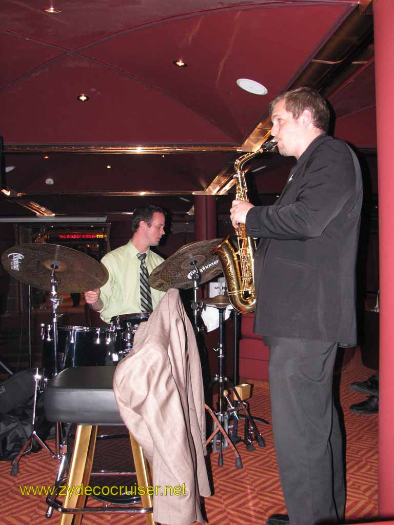 146: Carnival Splendor, 3 Day, Sea Day, Jazz Trio in Robusto Cigar Bar