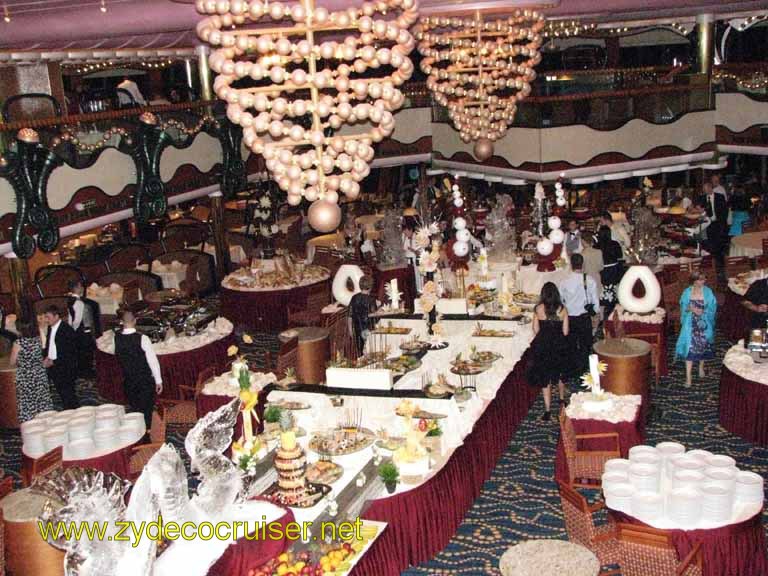 158: Carnival Splendor, 3 Day, Sea Day, Grand Gala Buffet Festivale 